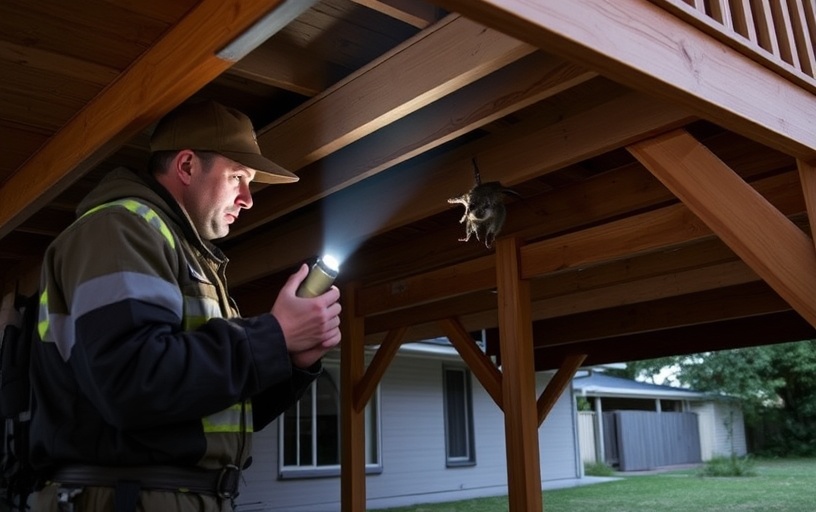 Under Deck Possum Removal in Maidstone